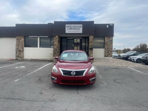 2015 Nissan Altima for sale at United Auto Sales and Service in Louisville KY