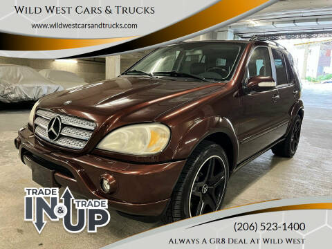 2002 Mercedes-Benz M-Class for sale at Wild West Cars & Trucks in Seattle WA