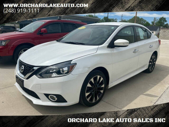 2017 Nissan Sentra for sale at ORCHARD LAKE AUTO SALES INC in Farmington Hills, MI