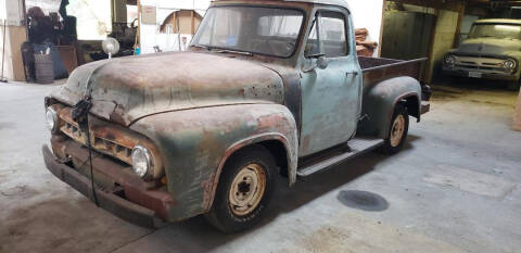 1953 Ford F-100 for sale at DINO'S CUSTOM CARS, and BURGNER GARAGE in Veedersburg IN