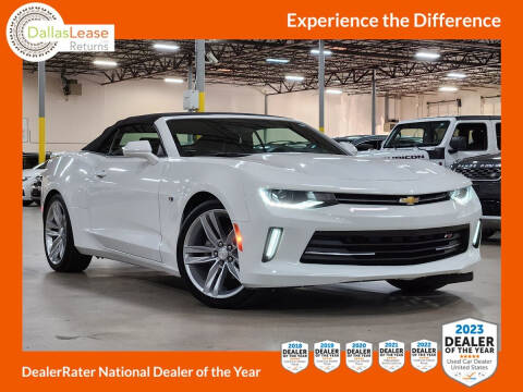 2018 Chevrolet Camaro for sale at Dallas Auto Finance in Dallas TX