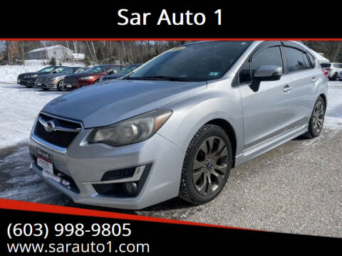 2015 Subaru Impreza for sale at Sar Auto 1 in Belmont NH
