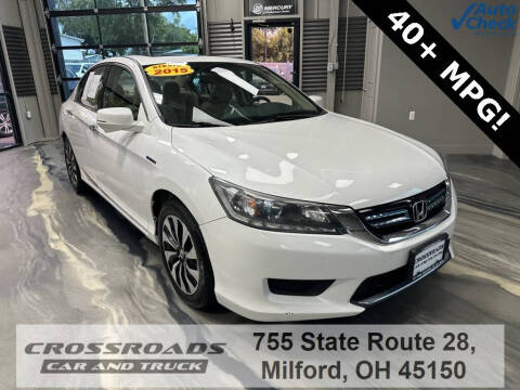 2015 Honda Accord Hybrid for sale at Crossroads Car and Truck - Crossroads Car & Truck - Milford in Milford OH