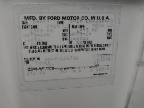 1979 Ford Ranchero