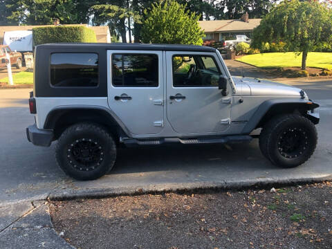 2010 Jeep Wrangler Unlimited for sale at Blue Line Auto Group in Portland OR