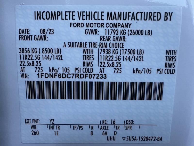 2024 Ford F-650 Super Duty