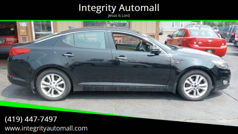 2012 Kia Optima for sale at Integrity Automall in Tiffin OH