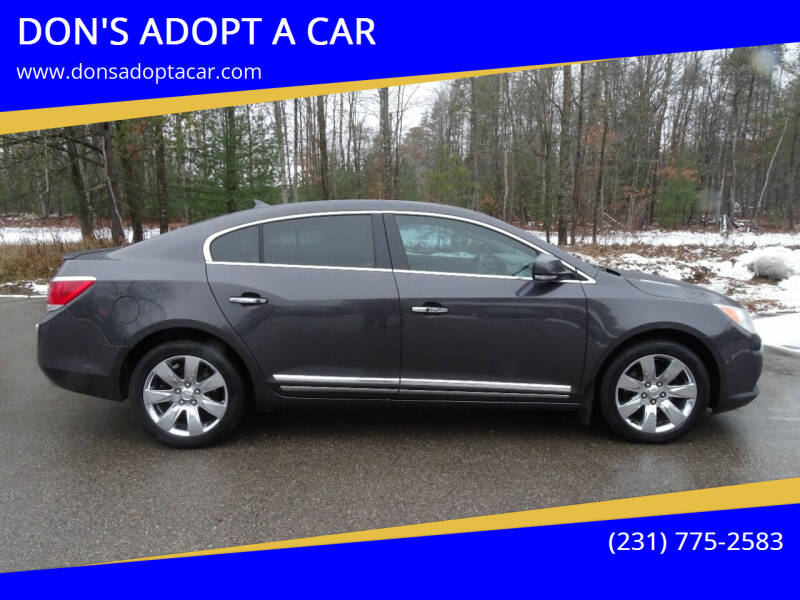 2012 Buick LaCrosse for sale at DON'S ADOPT A CAR in Cadillac MI