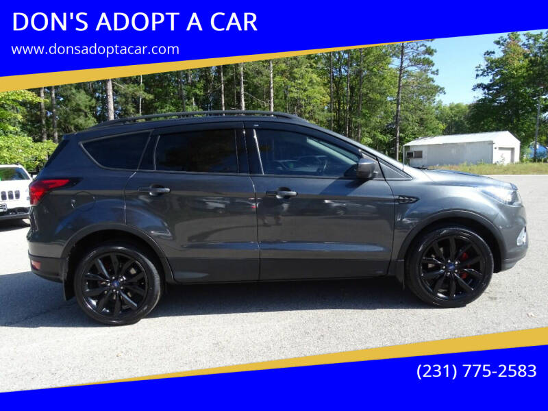 2019 Ford Escape for sale at DON'S ADOPT A CAR in Cadillac MI