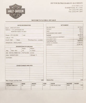 2022 Harley-Davidson FLTRXST