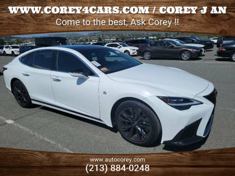 2023 Lexus LS 500 for sale at WWW.COREY4CARS.COM / COREY J AN in Los Angeles CA