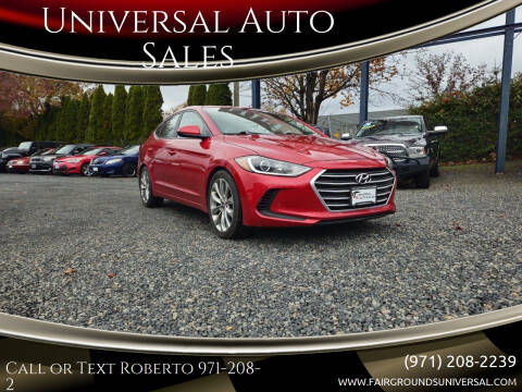 2018 Hyundai Elantra for sale at Universal Auto Sales in Salem OR