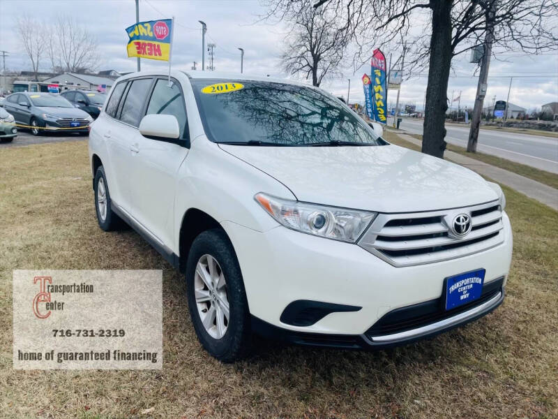 2013 Toyota Highlander for sale at Transportation Center Of Western New York in North Tonawanda NY