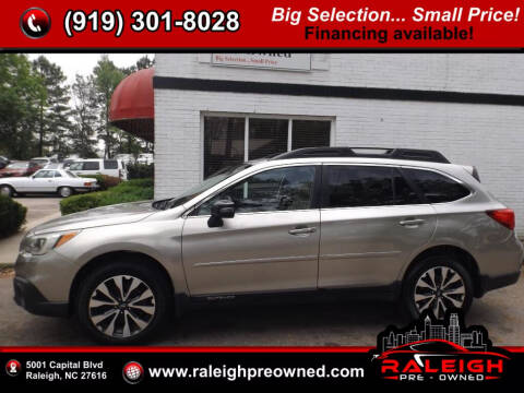 2016 Subaru Outback for sale at Raleigh Pre-Owned in Raleigh NC