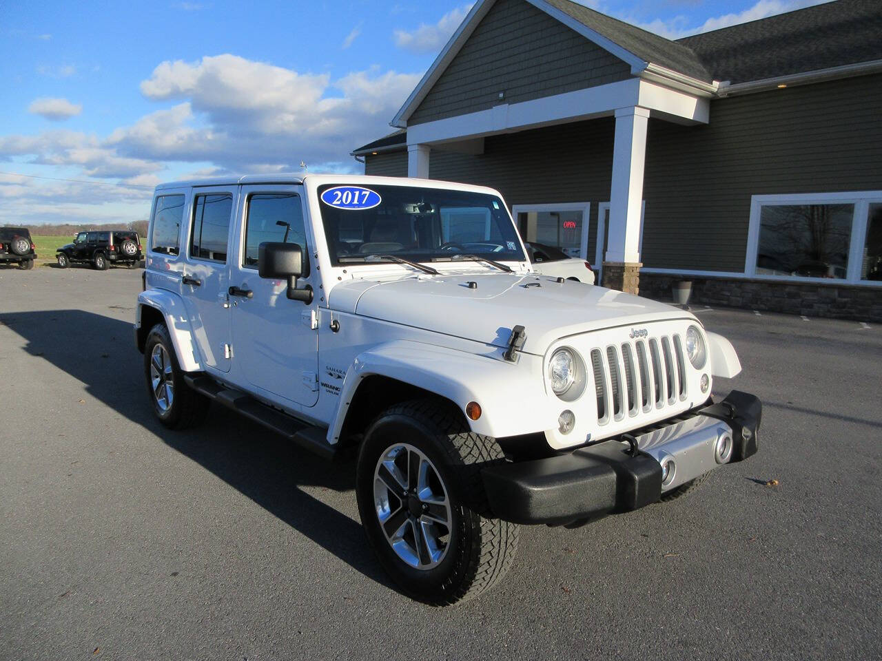 2017 Jeep Wrangler Unlimited for sale at FINAL DRIVE AUTO SALES INC in Shippensburg, PA