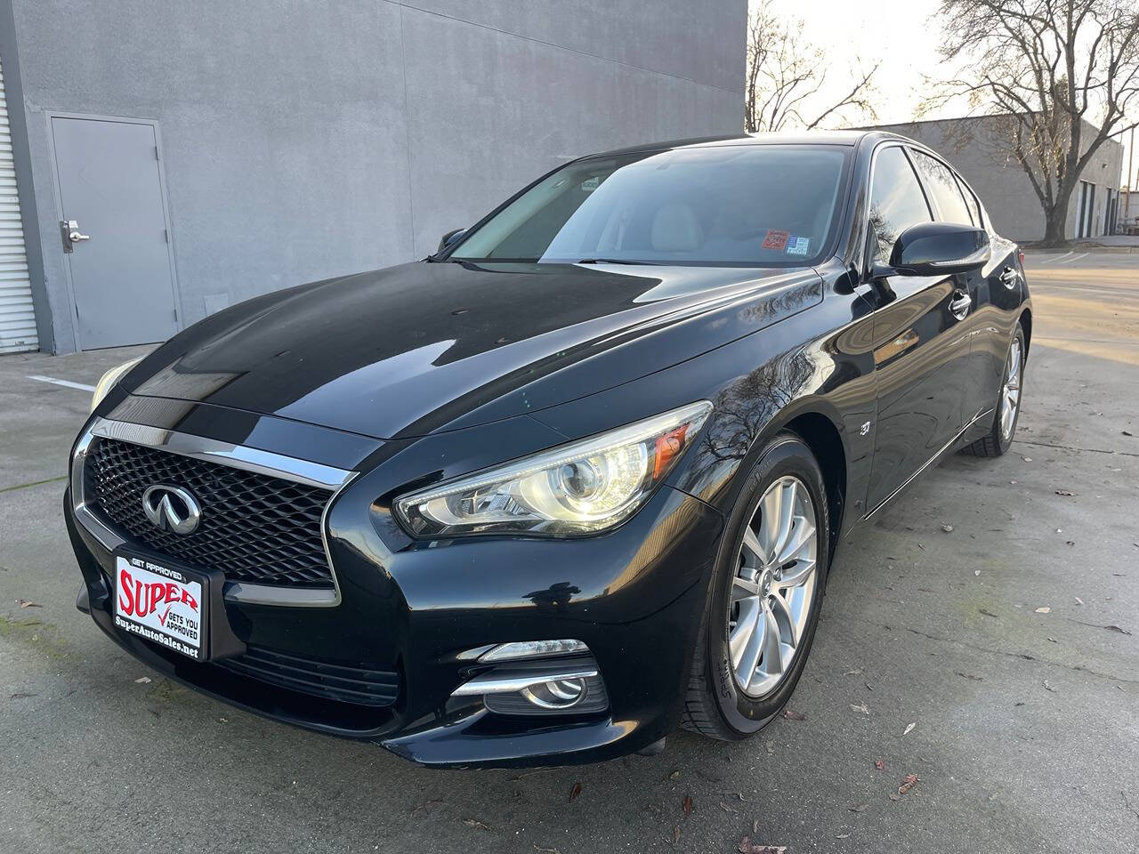 2015 INFINITI Q50 for sale at Super Auto Sales Modesto in Modesto, CA