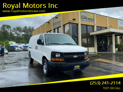 2010 Chevrolet Express Cargo for sale at Royal Motors Inc in Kent WA
