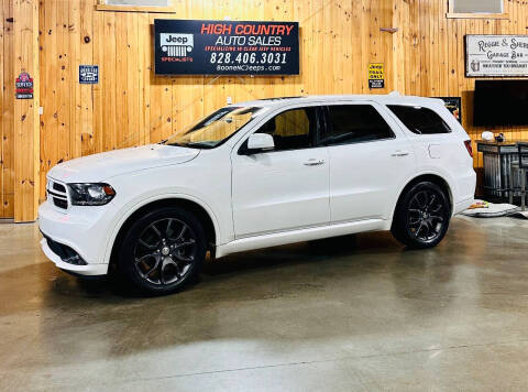 2017 Dodge Durango for sale at Boone NC Jeeps-High Country Auto Sales in Boone NC