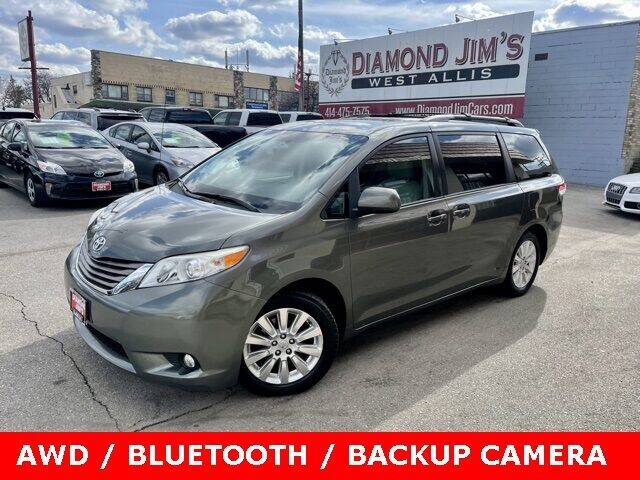 2011 Toyota Sienna for sale at Diamond Jim's West Allis in West Allis WI
