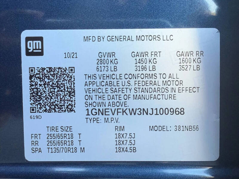 2022 Chevrolet Traverse LS