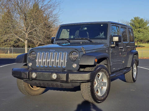 2017 Jeep Wrangler Unlimited for sale at Speedy Automotive in Philadelphia PA