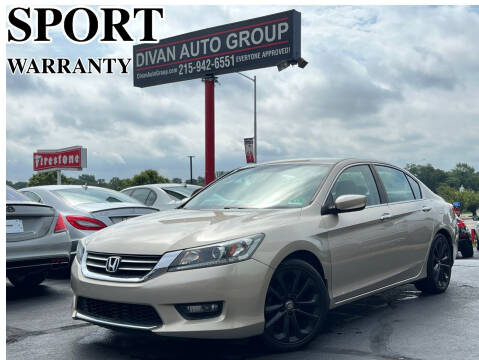 2014 Honda Accord for sale at Divan Auto Group in Feasterville Trevose PA