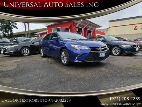 2016 Toyota Camry for sale at Universal Auto Sales in Salem OR