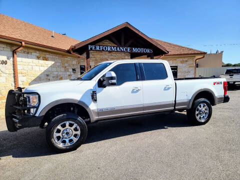 2022 Ford F-250 Super Duty for sale at Performance Motors Killeen Second Chance in Killeen TX