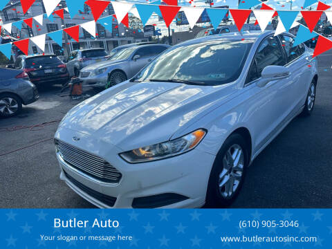 2016 Ford Fusion for sale at Butler Auto in Easton PA