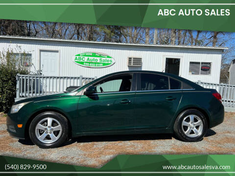 2014 Chevrolet Cruze for sale at ABC Auto Sales - Barboursville Location in Barboursville VA