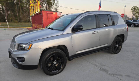 2017 Jeep Compass for sale at ALWAYS MOTORS in Spring TX