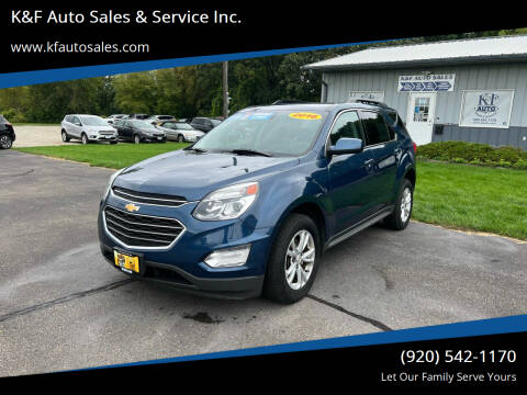 2016 Chevrolet Equinox for sale at K&F Auto Sales & Service Inc. in Jefferson WI
