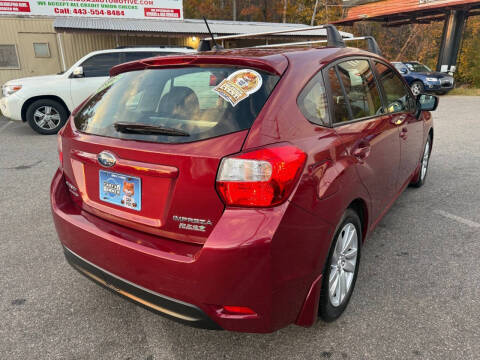 2015 Subaru Impreza 2.0i Premium