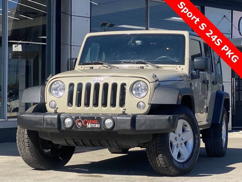 2018 Jeep Wrangler JK Unlimited for sale at Carmel Motors in Indianapolis IN