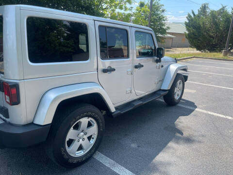2012 Jeep Wrangler Unlimited Sahara