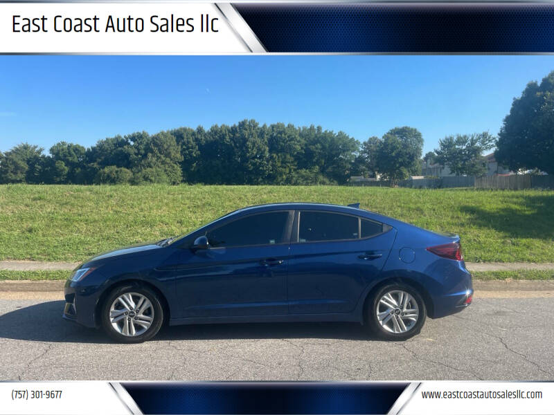 2020 Hyundai Elantra for sale at East Coast Auto Sales llc in Virginia Beach VA