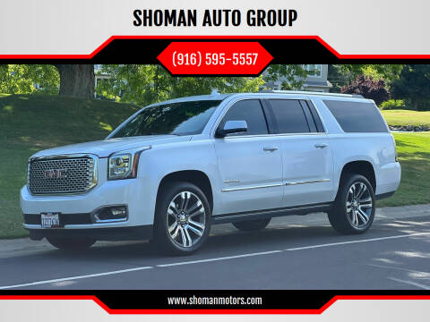 2017 GMC Yukon XL for sale at SHOMAN AUTO GROUP in Davis CA