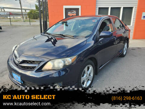 2013 Toyota Corolla for sale at KC AUTO SELECT in Kansas City MO