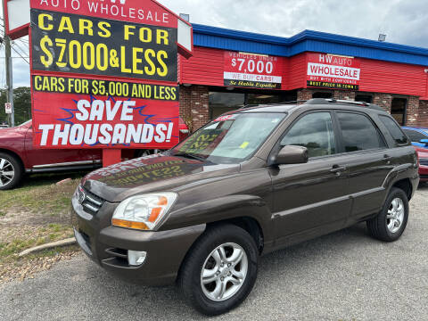2008 Kia Sportage for sale at HW Auto Wholesale in Norfolk VA