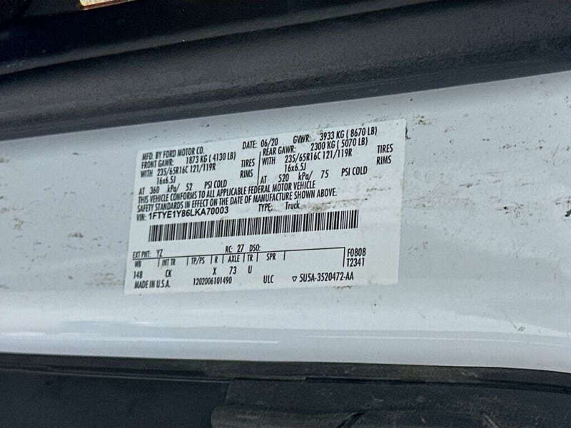 2020 Ford Transit