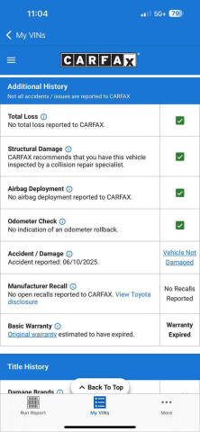 2000 Toyota Camry LE