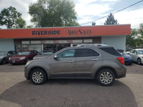 2010 Chevrolet Equinox for sale at RIVERSIDE AUTO SALES in Sioux City IA