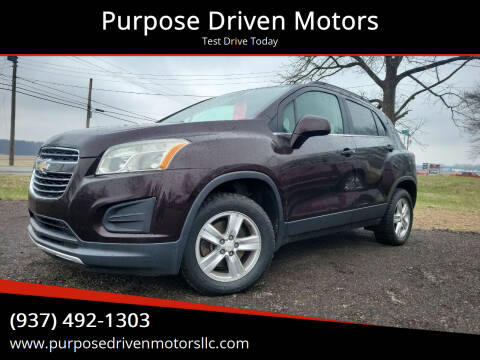 2015 Chevrolet Trax for sale at Purpose Driven Motors in Sidney OH