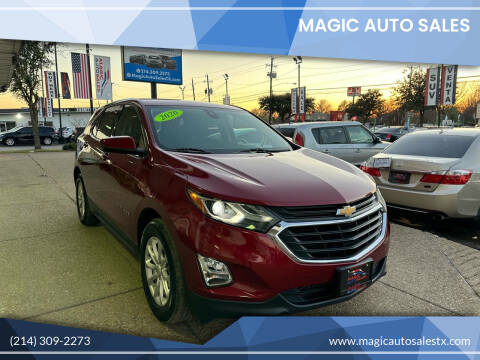 2020 Chevrolet Equinox for sale at Magic Auto Sales in Dallas TX