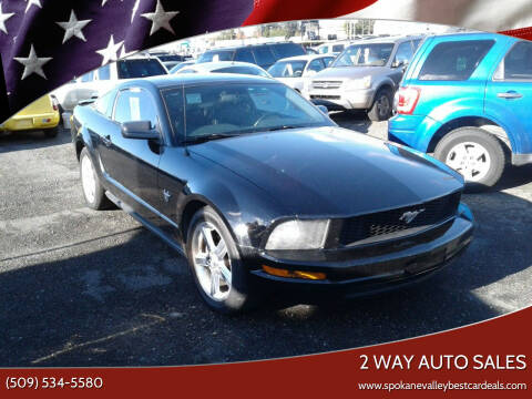 2009 Ford Mustang for sale at 2 Way Auto Sales in Spokane WA