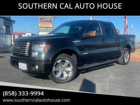 2012 Ford F-150 for sale at SOUTHERN CAL AUTO HOUSE Co 2 in San Diego CA