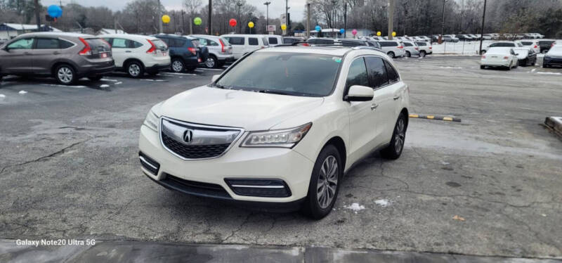 2015 Acura MDX for sale at Acceptance Auto Sales in Lithia Springs GA