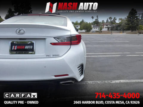 2015 Lexus RC 350