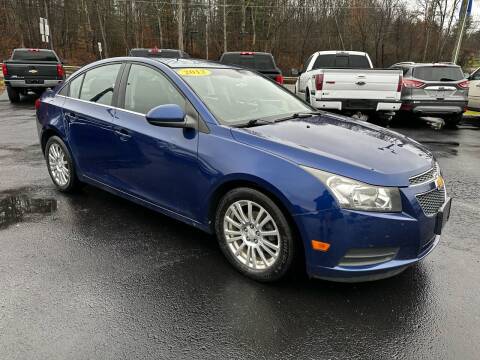 2012 Chevrolet Cruze for sale at Pine Grove Auto Sales LLC in Russell PA