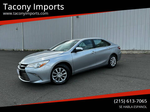 2016 Toyota Camry for sale at Tacony Imports in Philadelphia PA